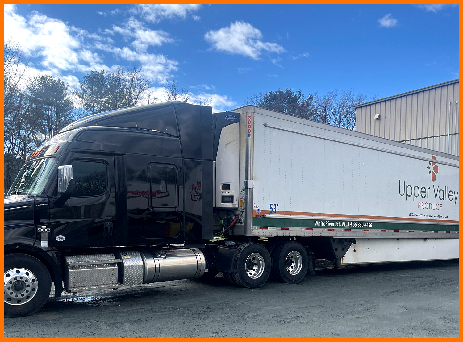 upper valley produce frieght truck