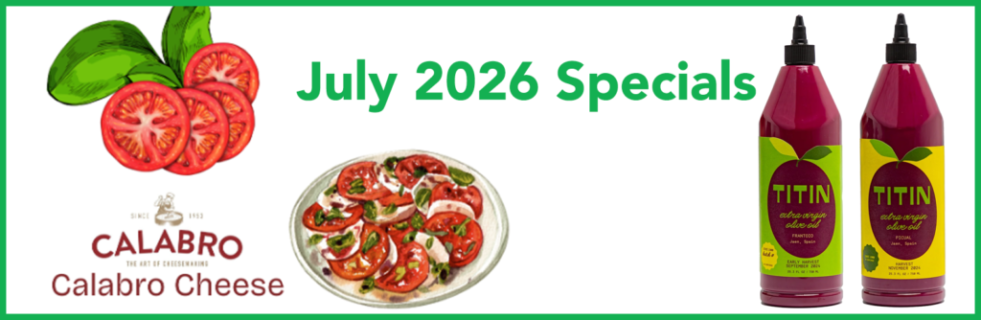 july 2026 specials